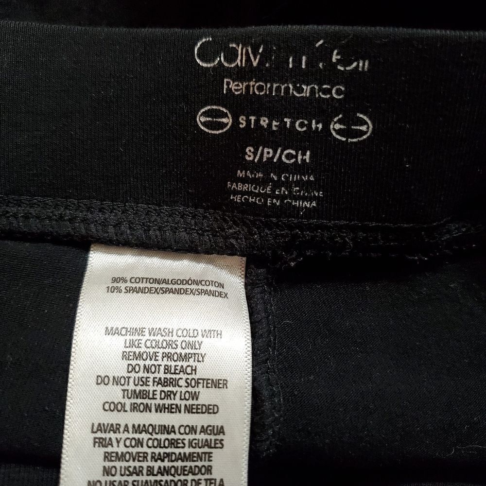 Calvin Klein Performance Black Capris (S) - Picture 5 of 5